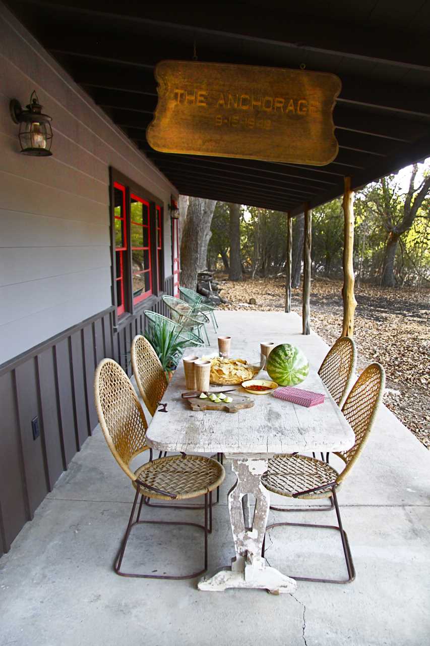                                                 Fire up the grill or the New Braunfels smoker, and enjoy a feast in a fresh-air setting on the shaded porch!