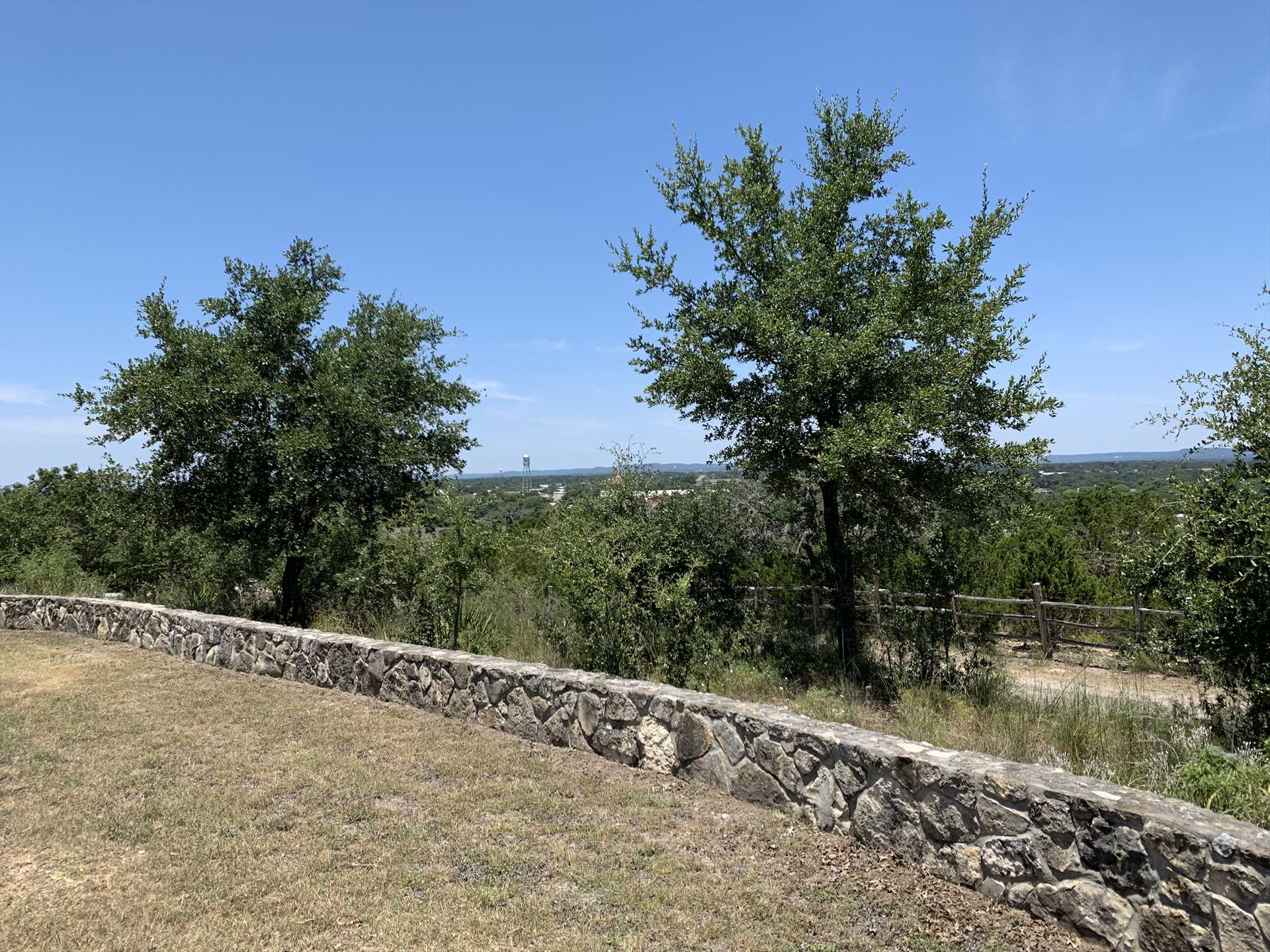                                                 From your hilltop perch, you'll be treated to elevated views of both Bandera and the expansive Texas Hill Country!