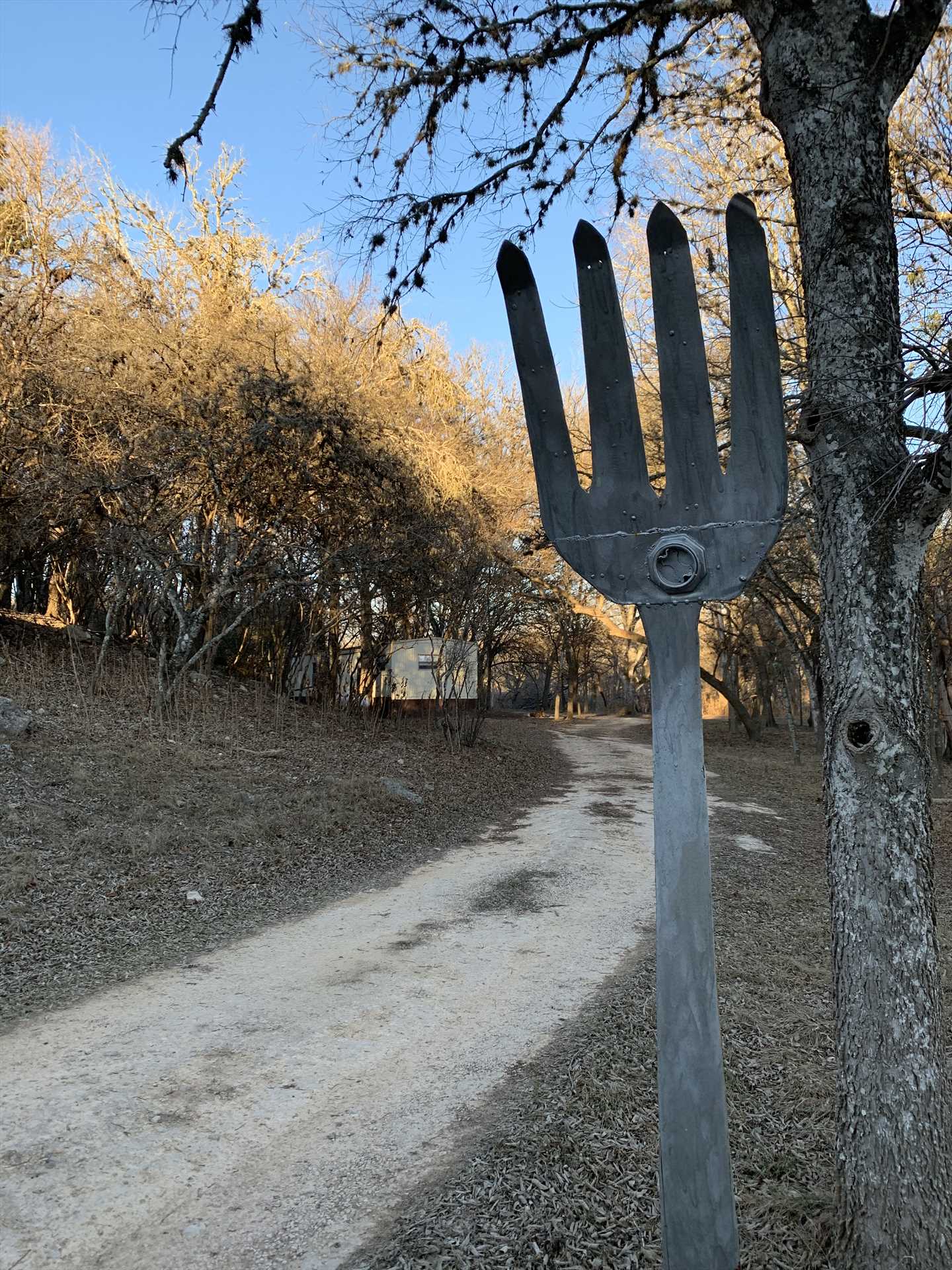                                                 Miles of country roads (with and without forks) surround the ranch for scenic Hill Country tours!