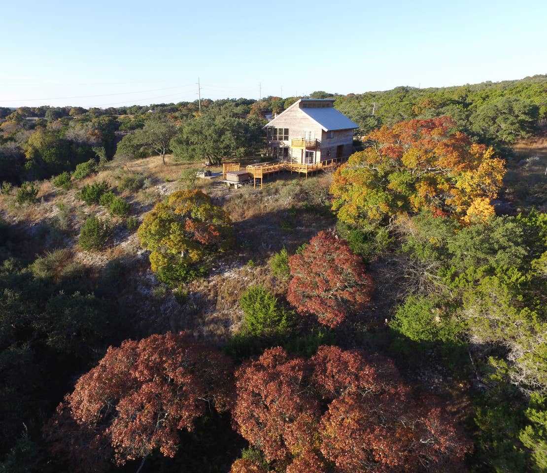                                                 Camera-ready views surround Rockin' B Ranch, and amazing Hill Country scenery is visible from your elevated perch at the Bluff House!
