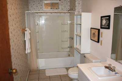                                                 Both bathrooms are kept perfectly clean, and all towels and bath linens are provided by your hosts.