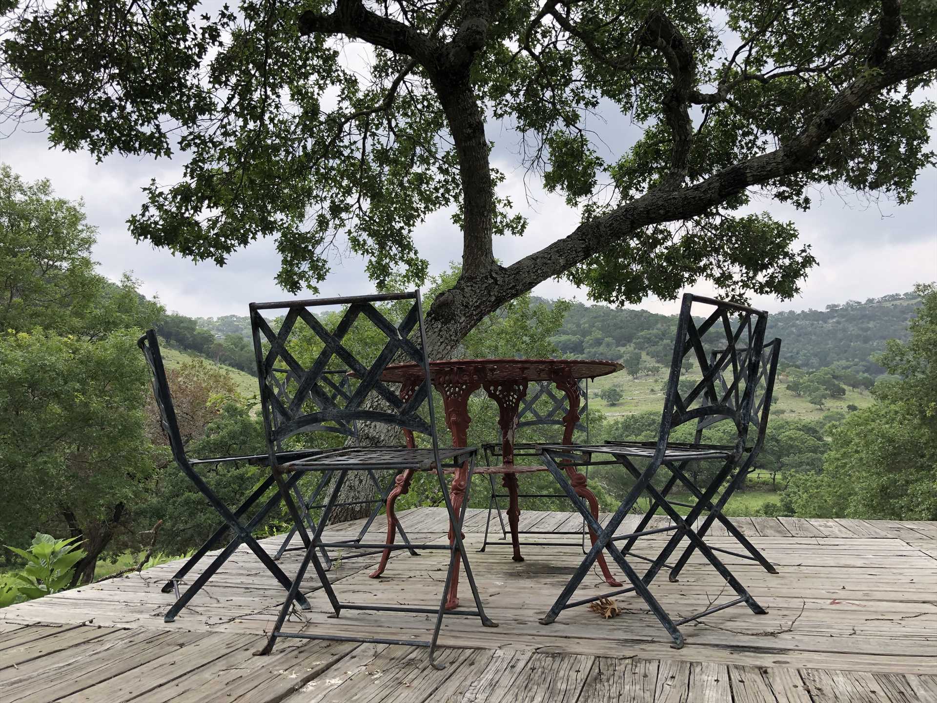                                                 Recipe for great memories: take one Hill Country view, add four close friends or family members, stir in some fresh mountain air, mix well.