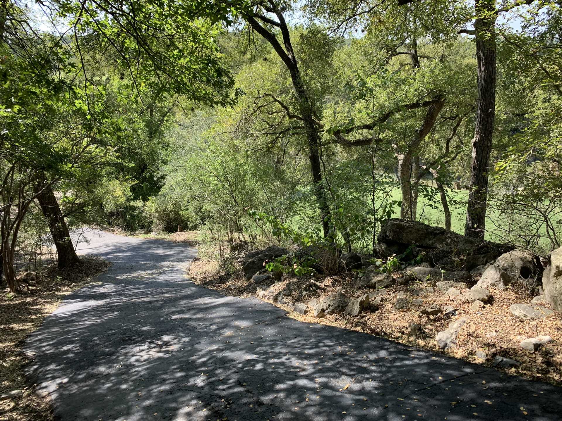                                                 Please contact us for more information about the private access road that leads from the Retreat to the Guadalupe.