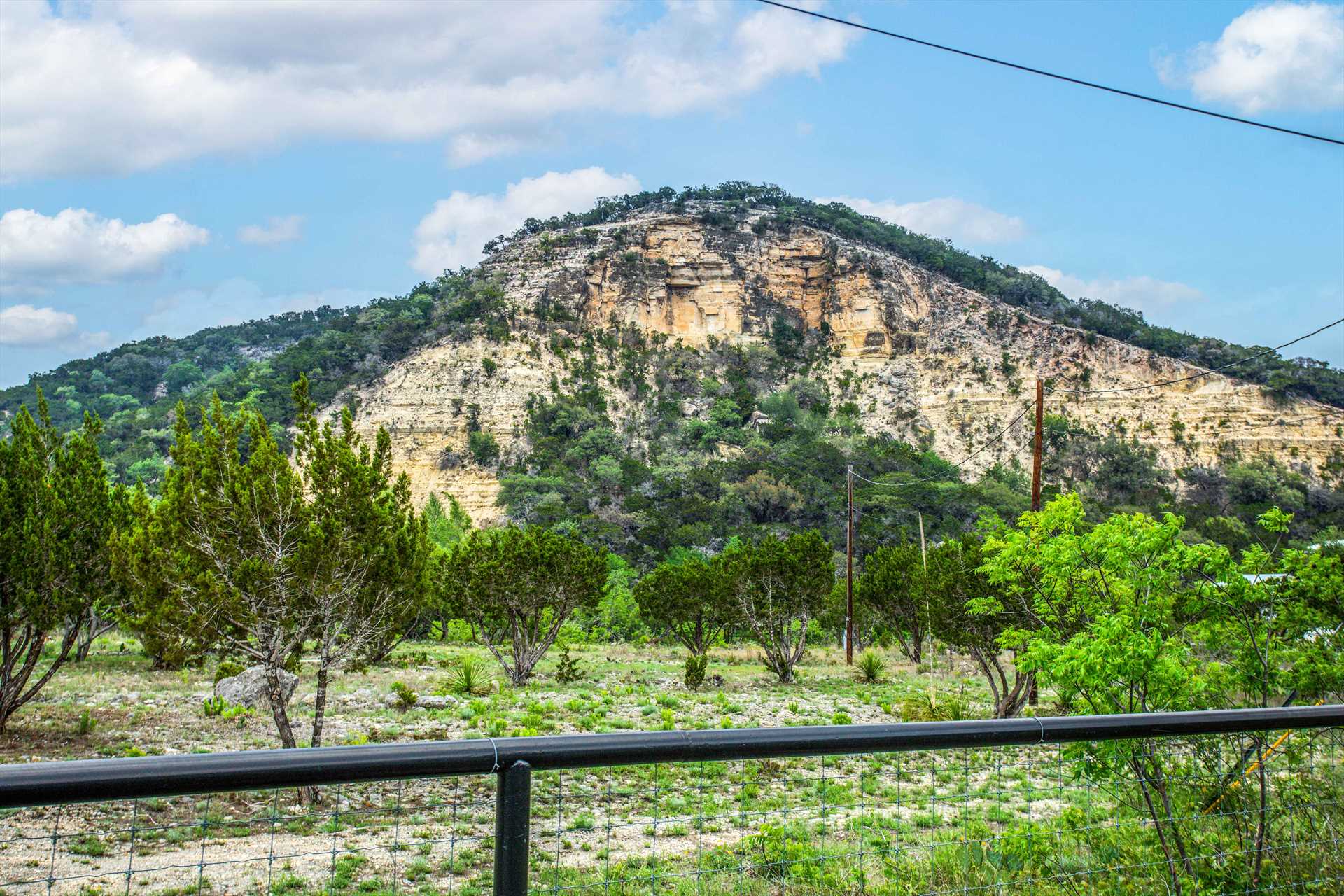                                                 We like to share photos of this inspiring mountain view to people who think Texas is flat and boring!
