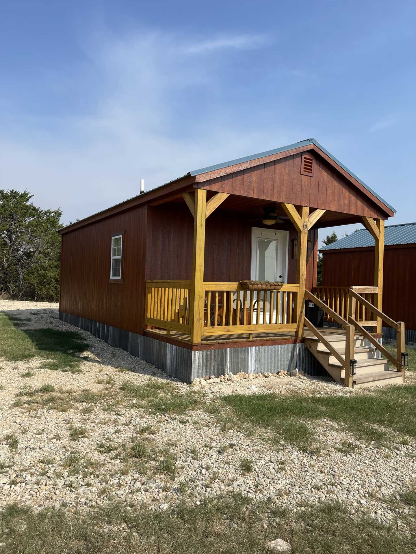                                                 Settle into your own personal nest in the big and beautiful Hill Country!